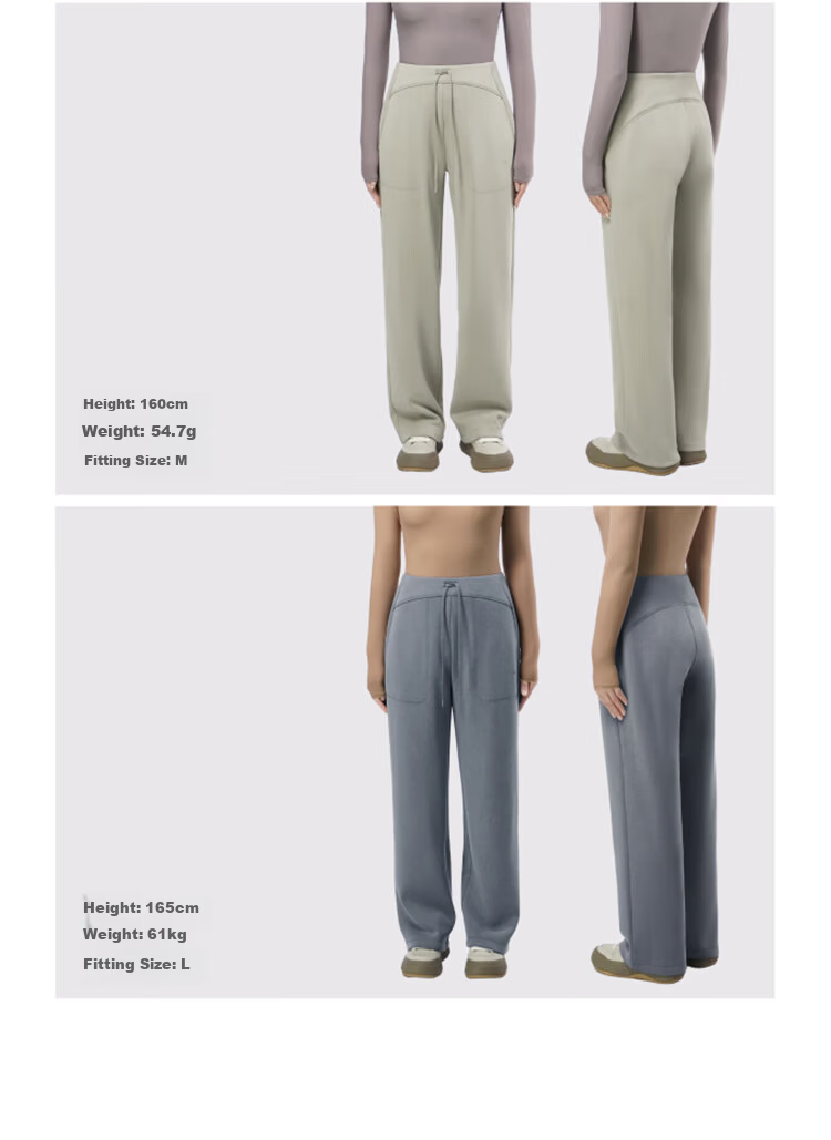 Beneunder High Elasticity Straight-Leg Pants for Women Slim Fit Casual Quick-Dry Breathable Sports Pants Autumn Versatile SF150 25