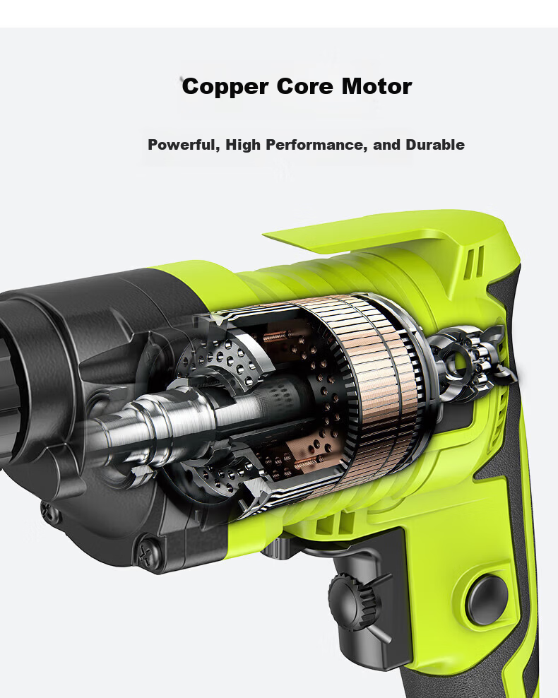 Zhipu 220V Household Multifunctional Electric Screwdriver High-Power Electric Handheld Drill Corded 11