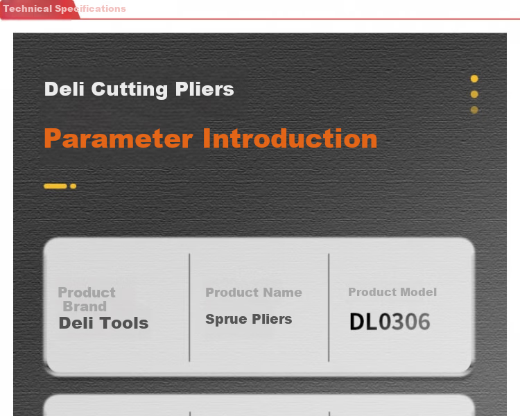 Deli Tool Water Mouth Pliers (Red) 6 DL0306 2