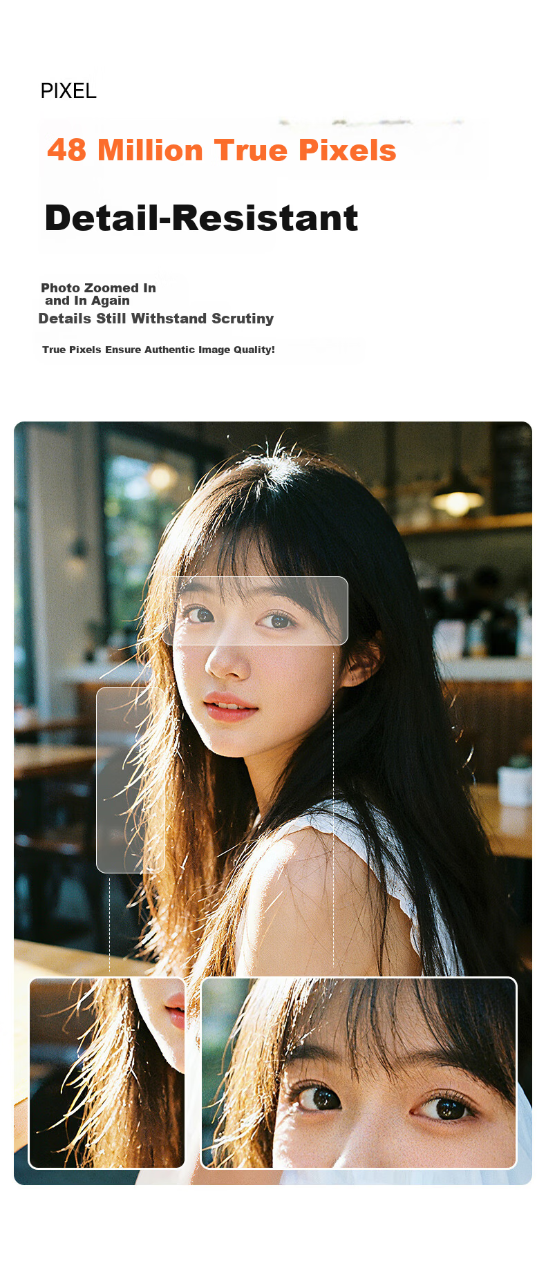 CAIZU 1/1.4 Inch Large Sensor Z18 Digital Camera 88MP Dual Camera Selfie 8K Video Professional CCD Compact Camera No Memory Card 13