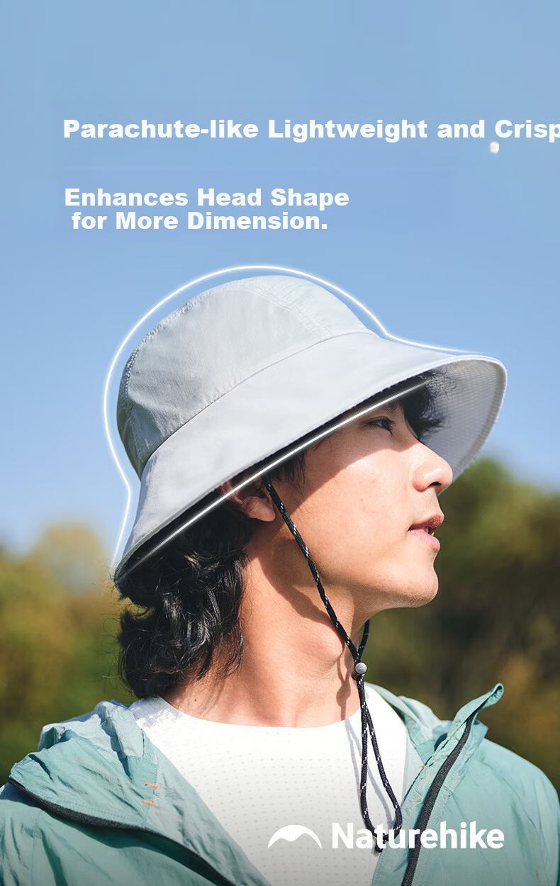 Naturehike Outdoor Lightweight Hiking Fisherman Hat Summer Sun Protection Cap for Men and Women 10