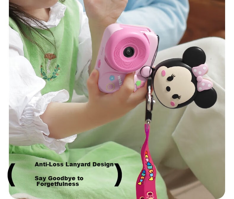 Disney HD Digital Camera CCD Color Video Beauty Portable Anti-Shake Kids Student Gift Nick 12