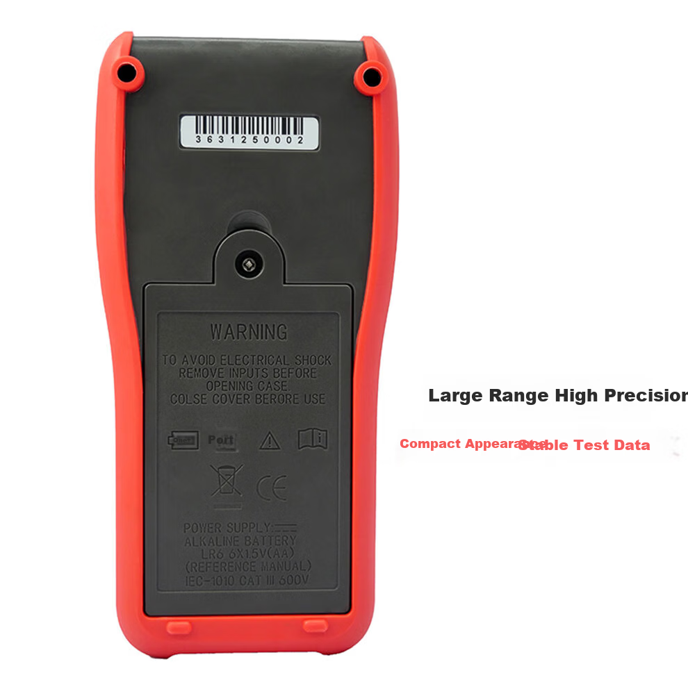 Irith ETCR3630A DC Low Resistance Tester Digital Milliohm Meter Contact Resistance Detector High Precision 5