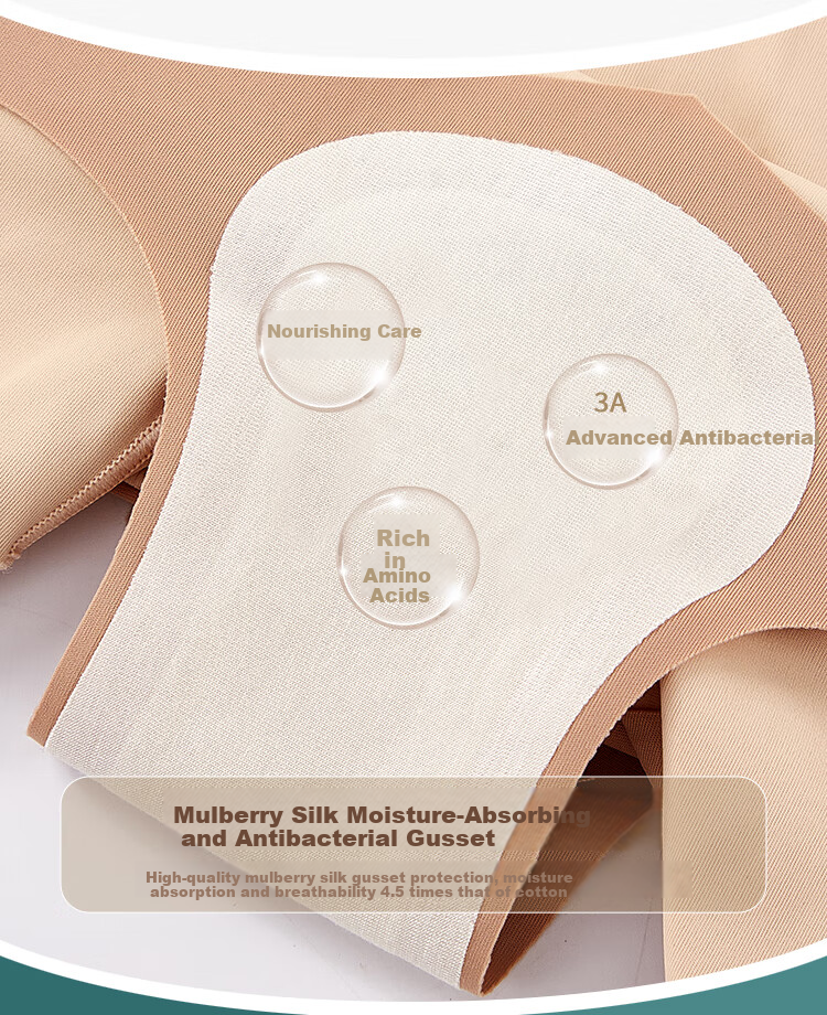 MiiOW Autumn Winter High Waist Women's Underwear High Elastic Comfortable Seamless Shaping Body Sculpting Strong Abdomen Control Hip Lift Pants M 3