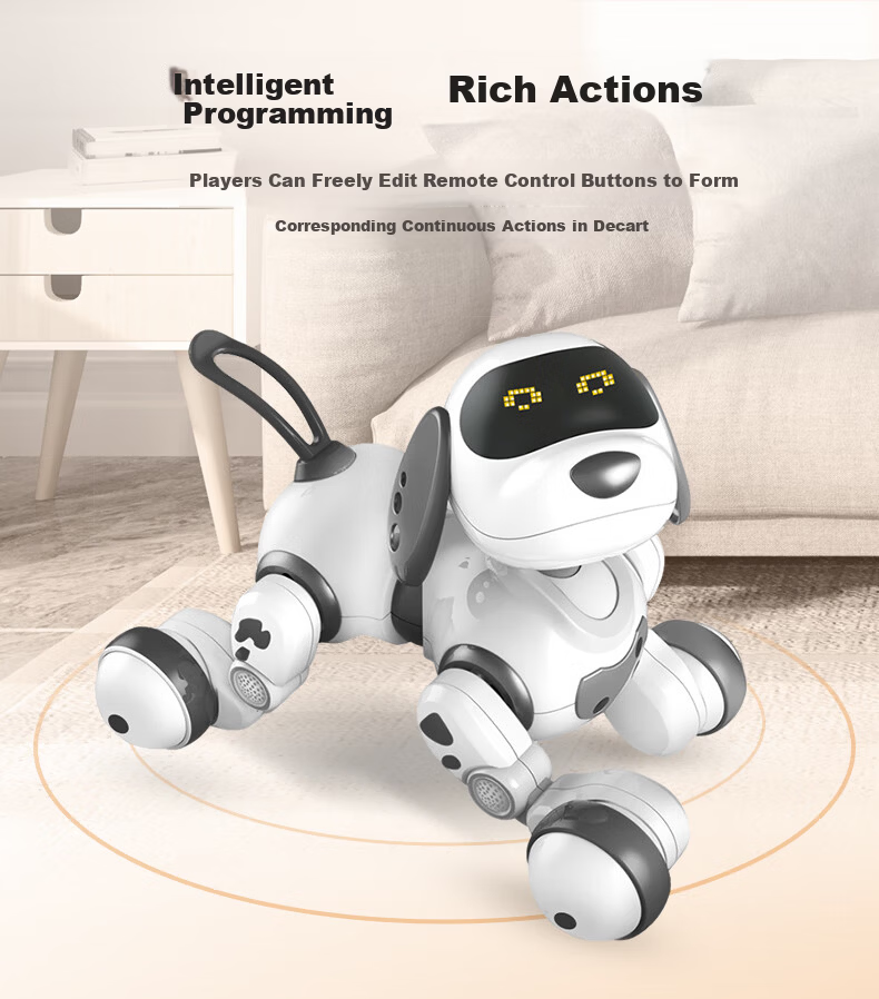 Yingjia 200,000-Sold Smart AI Robot Dog RC Remote Control Early Education Robot Toy for Kids Children's Day Gift 17