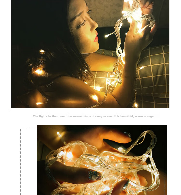 Gongxun Colorful Light, Mood Lighting, Indoor Decorative Light Strip, Star Lights, Birthday Scene Decoration, Outdoor Camping String Lights, LED Lights 6