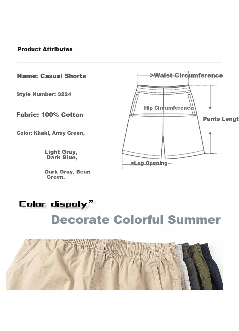 Pierre Cardin Men's Summer Thin Fashion Casual Loose Straight Five-Point Shorts Dark Blue XL 2