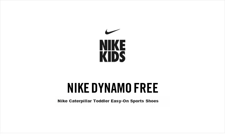 NIKE Kids Dynamo Free Casual Shoes 343738-031 Black Size 29.5 1
