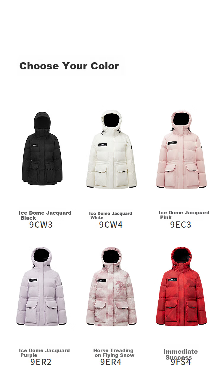 Bosideng Off-Season Women's Thickened 90% Goose Down Hooded Fashion Versatile Casual Jacket 12
