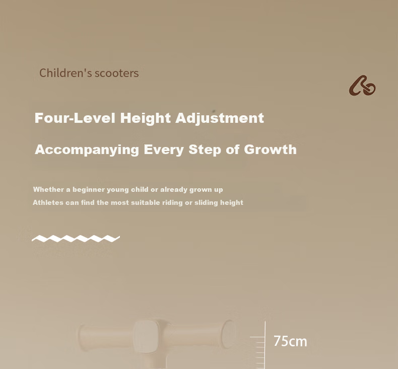 FOREVER Children's Scooter for Ages 1-12, Foldable Three-Wheel Wide Stable Ride-On Scooter for Boys and Girls 7