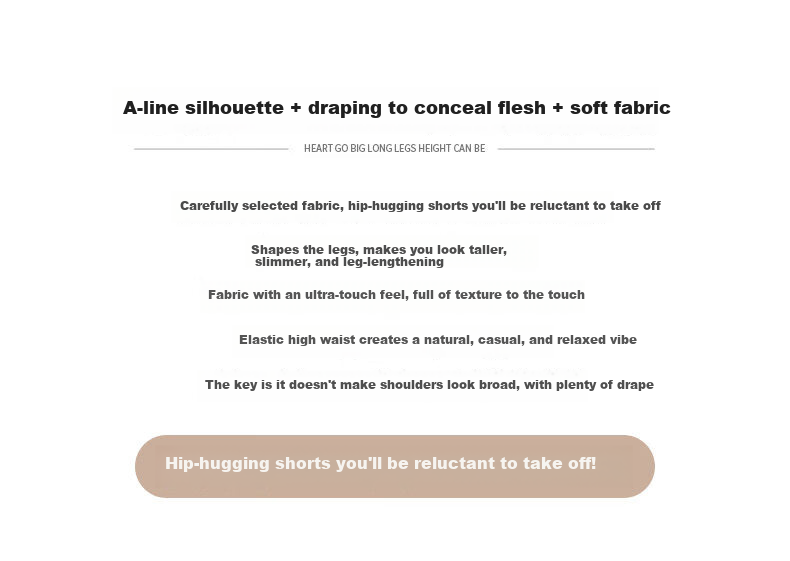 Langsha Black Women's Summer Shorts New Small Size Anti-Exposure Slim Hot Pants High Waist Quick-Dry Suit Shorts 2