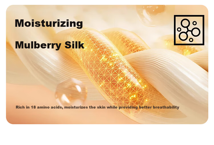 MiiOW Mulberry Silk Down Thermal Underwear for Women Autumn Top with Chest Pad Lace Base Layer Skin Color XL 12