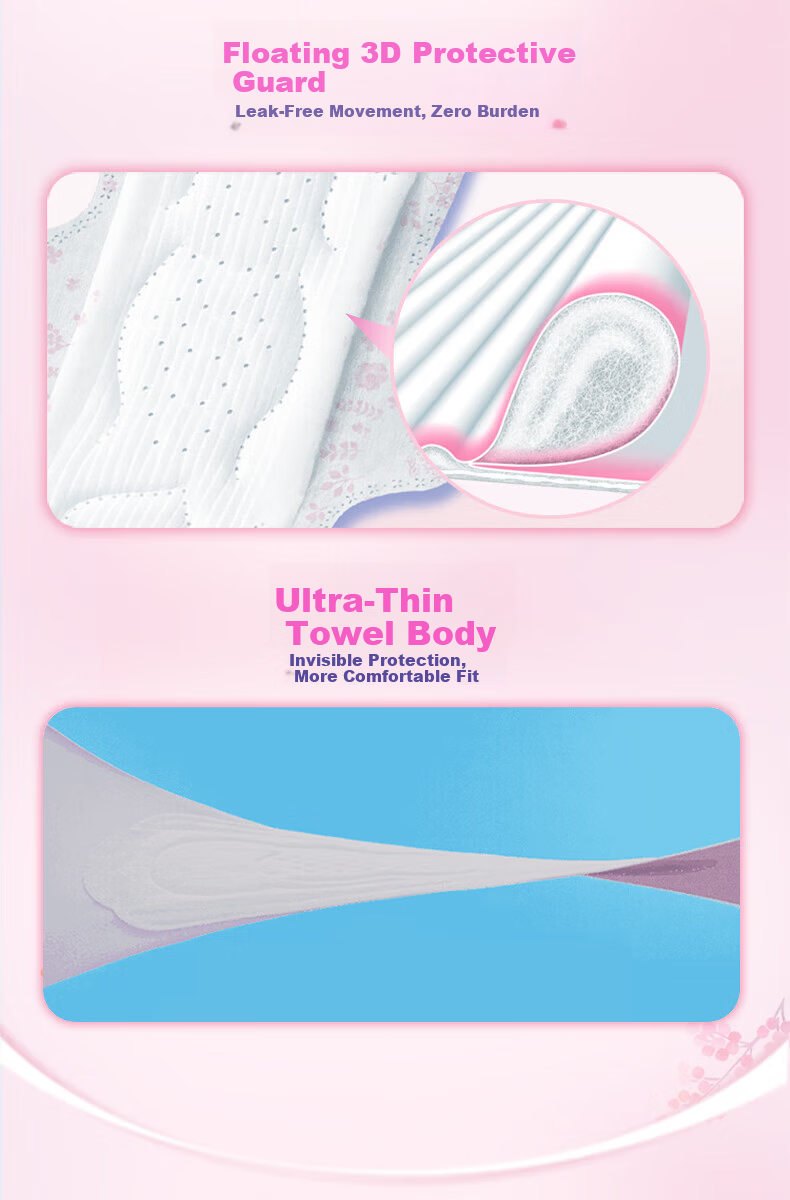 Unicharm Sanitary Napkins Japan Imported Sensitive Skin Cotton Soft Ultra Thin Menstrual Pads Sensitive Skin Suitable Day Use 26cm 17 Pieces 5
