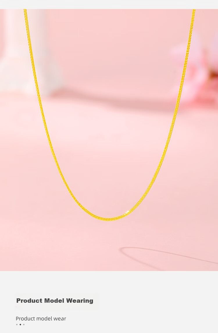 Mingzuan International Chopin Chain Silver Necklace for Women Simple Silver Clavicle Chain Daily Versatile Minimalist Necklace Birthday Gift for Girlfriend 7