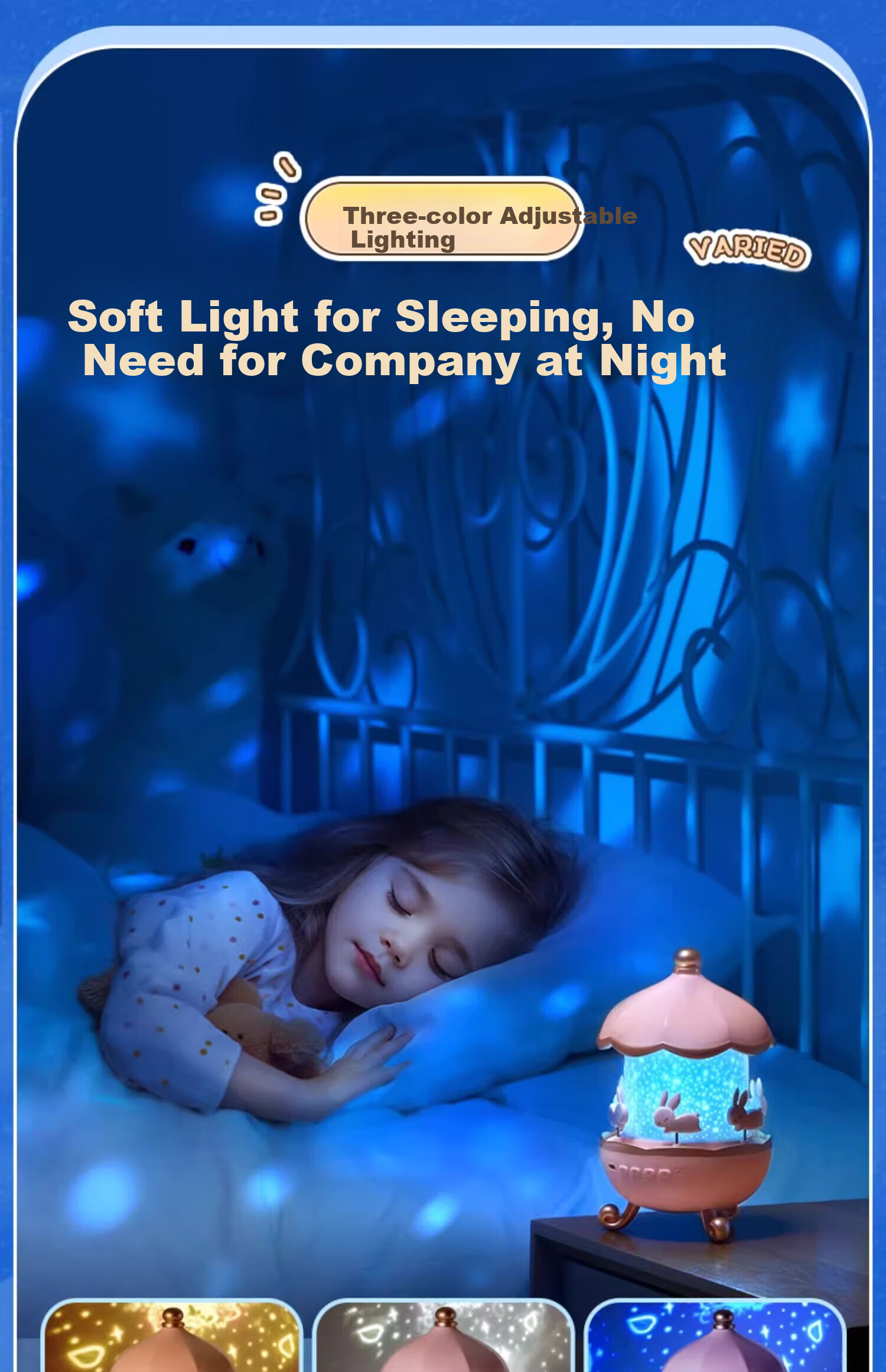 ONEFIRE Girls' Birthday Gift, Children's Toy, for Ages 3-6, Girls' Baby Toy, for Ages 6-10, Projector Storyteller 13