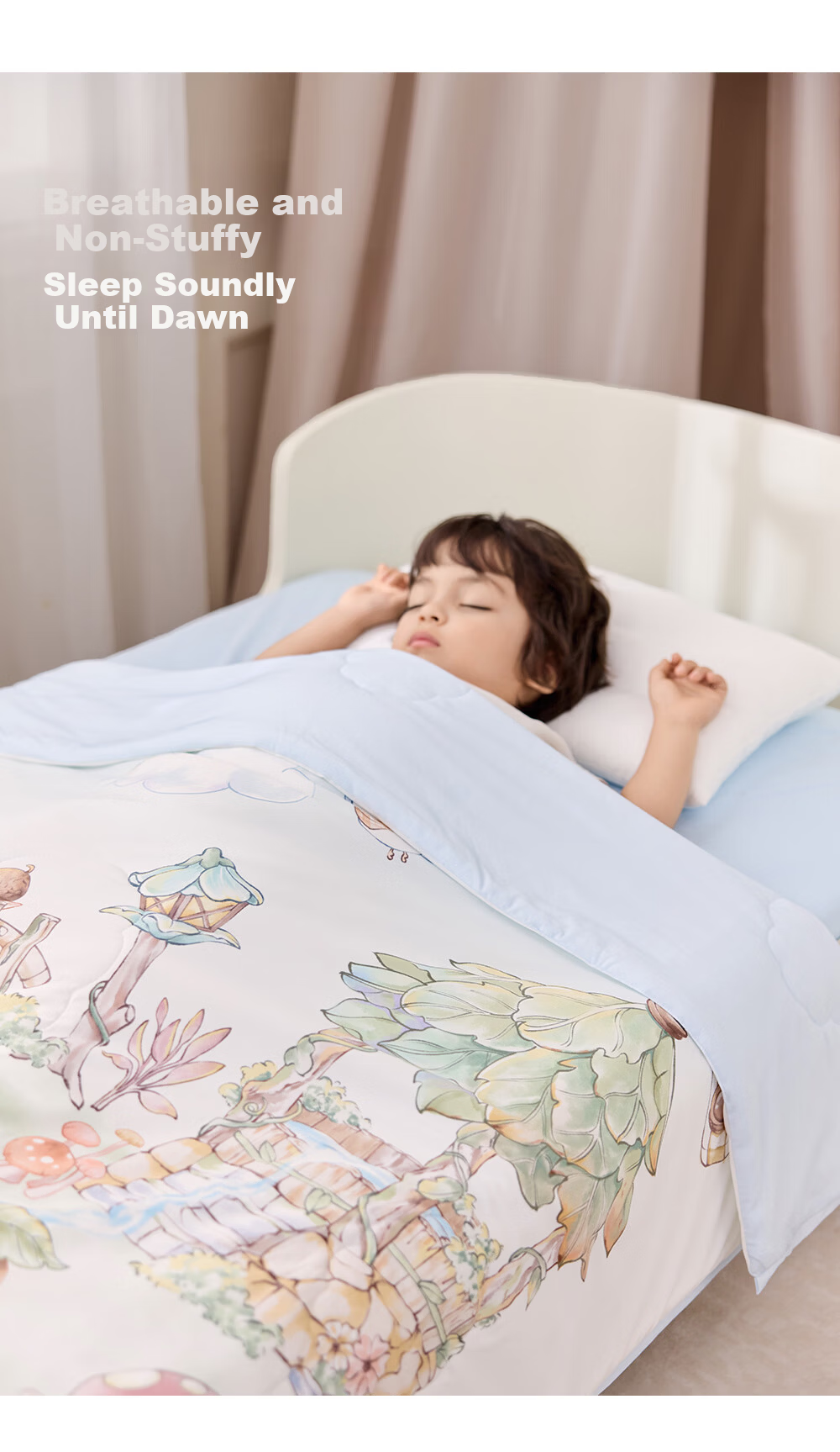 Liangliang Baby Blanket Newborn Children's Air Conditioning Summer Quilt Kindergarten Nap Cover Ice Silk Blanket Pink 125*115cm 6