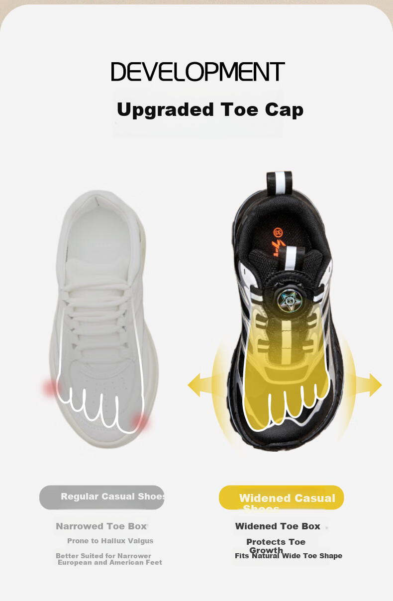 7-PE Kids Wide Width Sports Shoes 2026 Spring New Mesh Youth Outdoor Waterproof Leather Boys Shoes 4