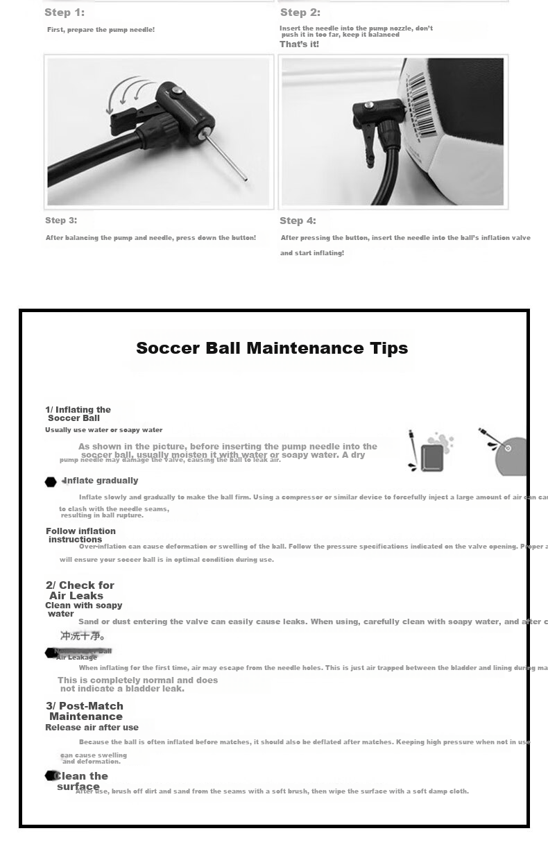 Maidemu Size 5 Football Adult Match Training Standard Youth Size 5 Football Durable Machine Sewn Ball for Physical and Middle School Exams 13