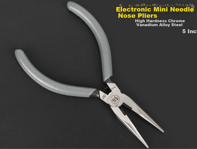 Fukuoka Tools 5-inch Precision Japanese Electronic Mini Needle Nose Pliers FO-1110 1