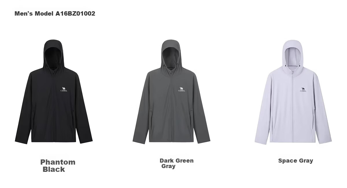 CAMEL Outdoor Original Yarn Sun Protection Jacket 2026 Spring Summer New Unisex UV Protection Breathable Windproof Coat 1002 23