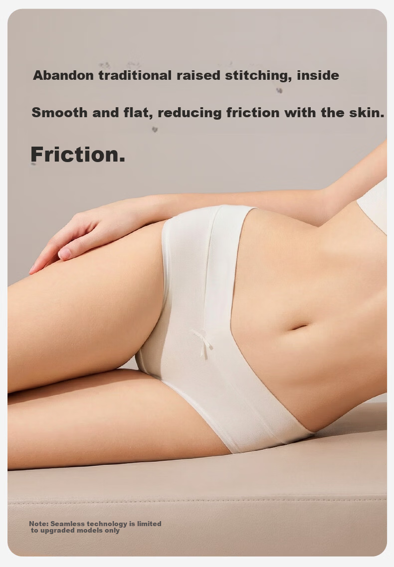 Shiyuejiejing Maternity Underwear, Low-Rise Cotton, for Early And Late Pregnancy, Postpartum Belly Support Panties, 4-Pack, XXL Size 18