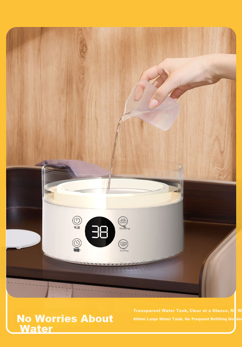 Royalstar Water Heating Electric Blanket Water Circulation Anti-Mite Dehumidification Home Smart Timer Temperature Control Single 1.2*1.8m 26