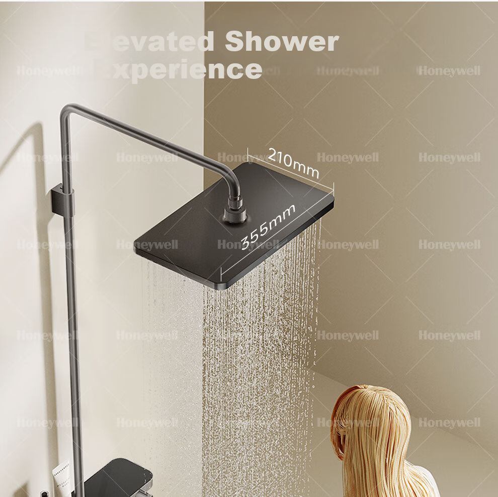 Honeywell Descaling Large Shower Head High-Pressure Single Bathroom Shower 24H0CQ 11