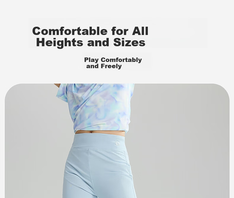 ASK JUNIOR Kids Pants Girls Spring Summer Sun Protection Quick-Dry High Elastic Yoga Flared Leggings Sky Blue 170 24