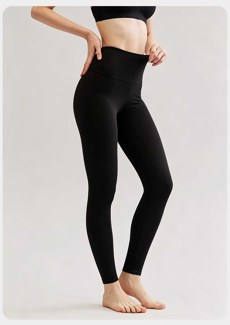 Ziyu Style High-Waist Pure Cotton Thermal Pants 7A Antibacterial 26 New Women's Slim Fit Warm Leggings Autumn Winter Full Cotton 14