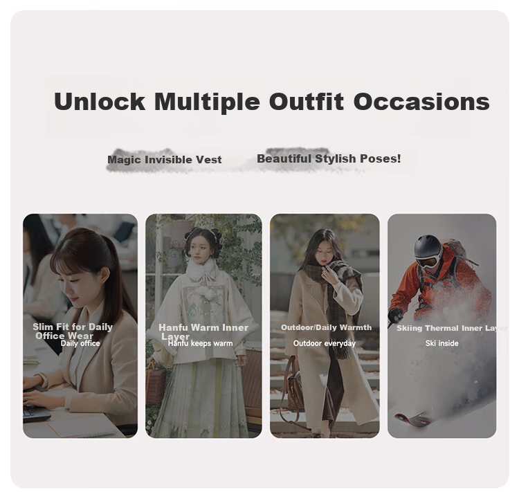 MiiOW [10A Antibacterial] Women's Wool Coat Autumn Winter Simple Windproof Long Sleeve Lightweight Warm Cardigan Top 7