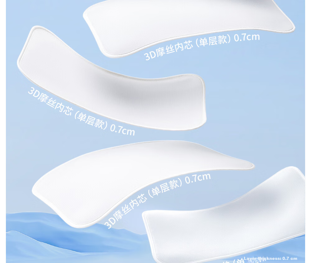 Betis Baby Pillow 0-6 Years Old Children's Pillow Cloud Slice Pillow Summer Breathable Baby Cooling Pillow Newborn Pillow Summer Party 23