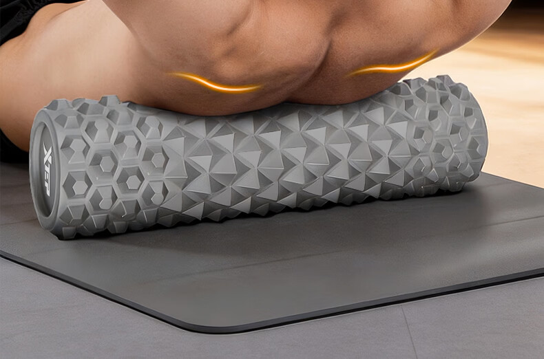 XTEP Foam Roller Solid Spiked Muscle Relaxation Stick Leg Massage Roller Slimming Fascia Massager 7