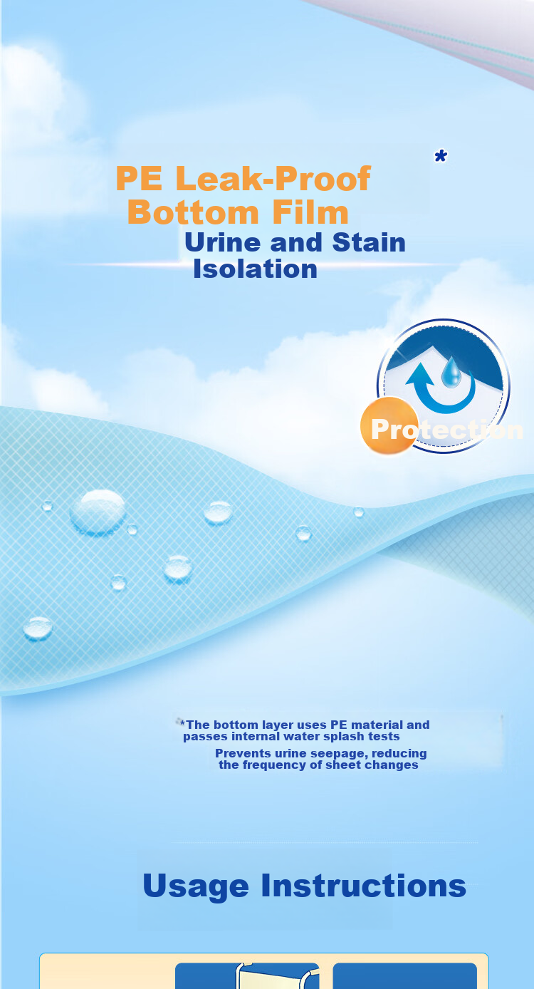 Dr.P Value Nursing Pads 90 Pieces (Size: 60*90cm), Baby Postpartum Mattress, Elderly Incontinence Pad 7