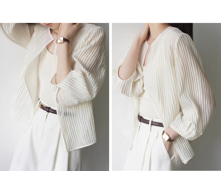 Demana Smooth Tencel Summer Minimalist Plus Size Nine-Sleeve Slimming Loose Shirt Women Premium 11
