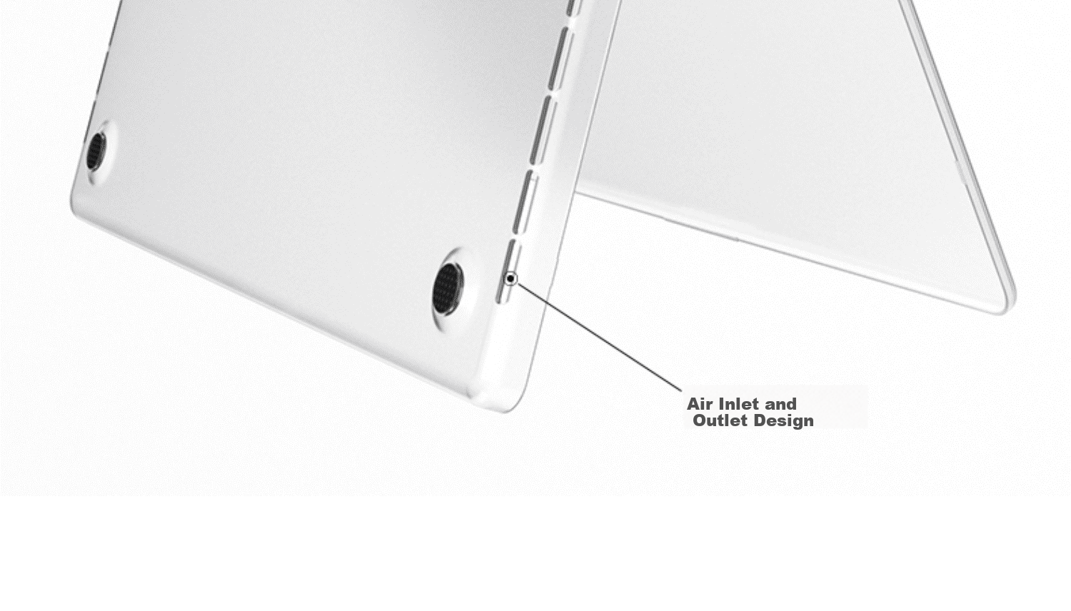 Smorss Compatible with Apple MacBook Air 15.3-inch M5/M4/M3/M2 Matte Frosted Case 2025/24/22 Laptop Protective Slim Transparent Frosted Shell 20