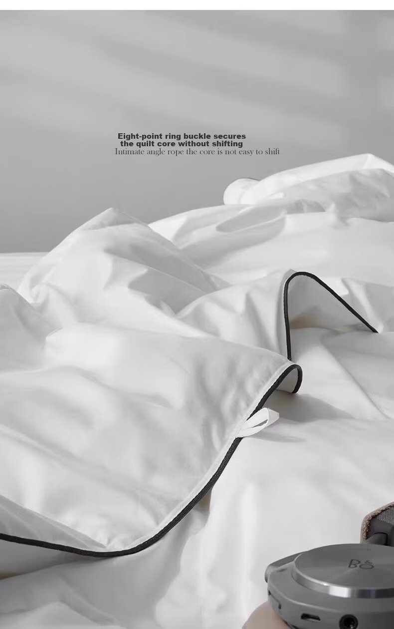 SIDANDA Down Quilt 95% White Goose Down Washable Class A Fabric Goose Down Filling 175g Summer Quilt 150*200cm 11