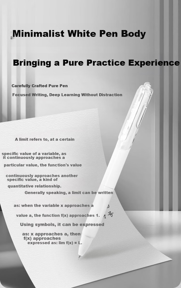 JD Jingdong Jingzao Exam Practice Beginner Pen 12-Pack 0.5mm ST Tip Black Student Quick-Dry Gel Pen Imported Ink Retractable Black Pen JD1079 3