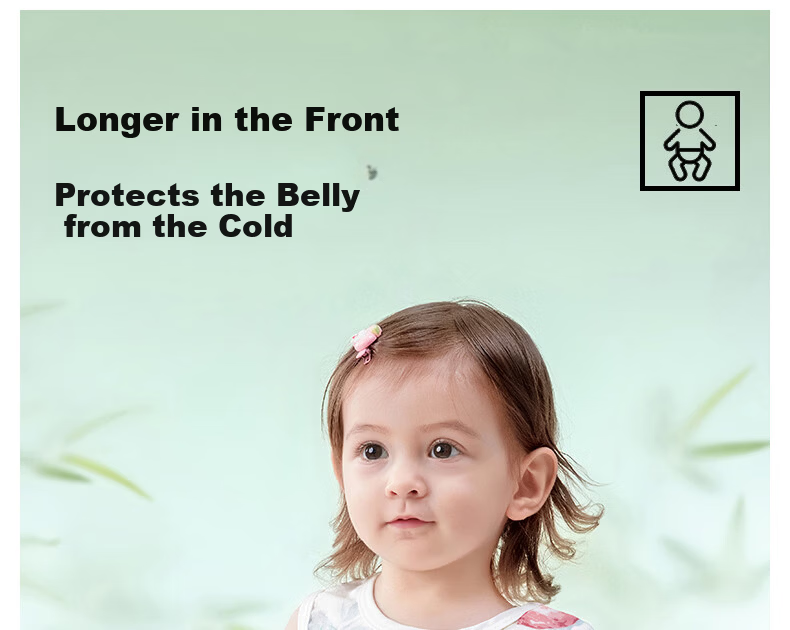 Betis Baby Belly Protector Summer Infant Bellyband Newborn Vest Gauze Clothes Cold Prevention Device 13