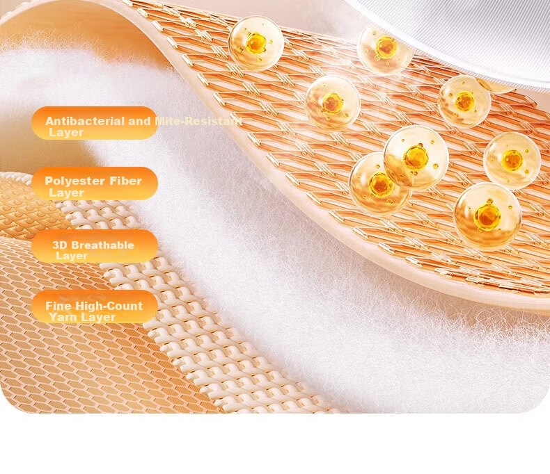 Jingyan Cervical Pillow Adult Sleep Aid Neck Support Pillow Cervical Spondylosis Deep Sleep Massage Heat Therapy Traction Pillow 13