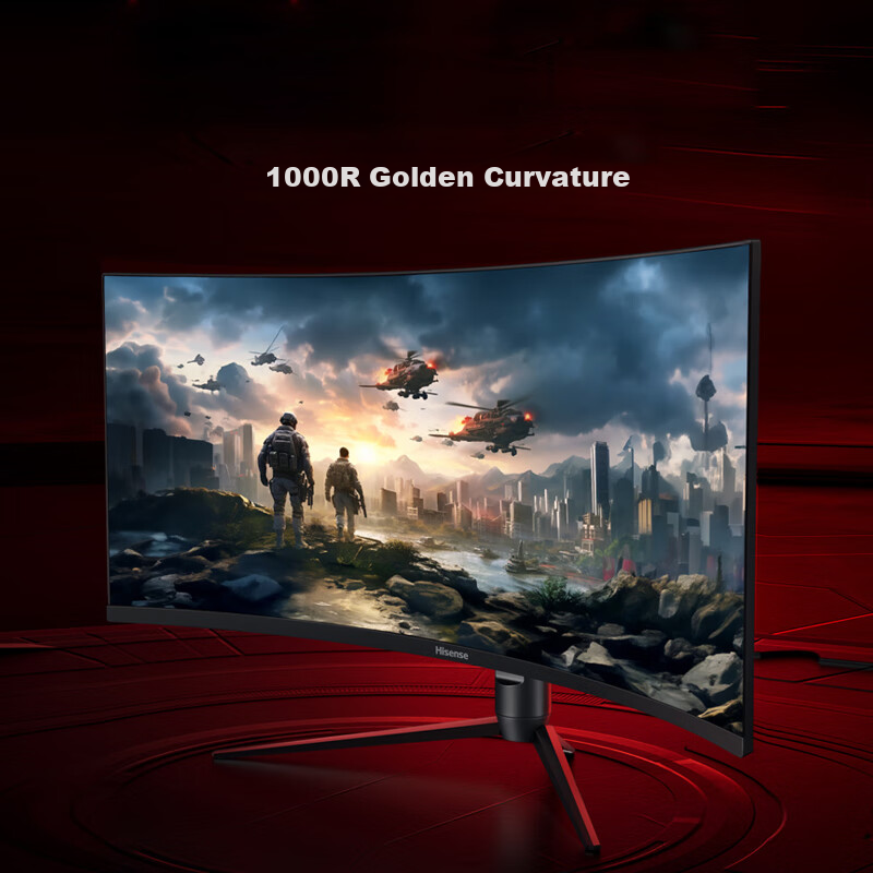 Hisense 34-inch Ultrawide Curved Monitor 240Hz 1000R Curvature Built-in Speakers HDR400 WQHD Gaming Screen 34G6K Ultra