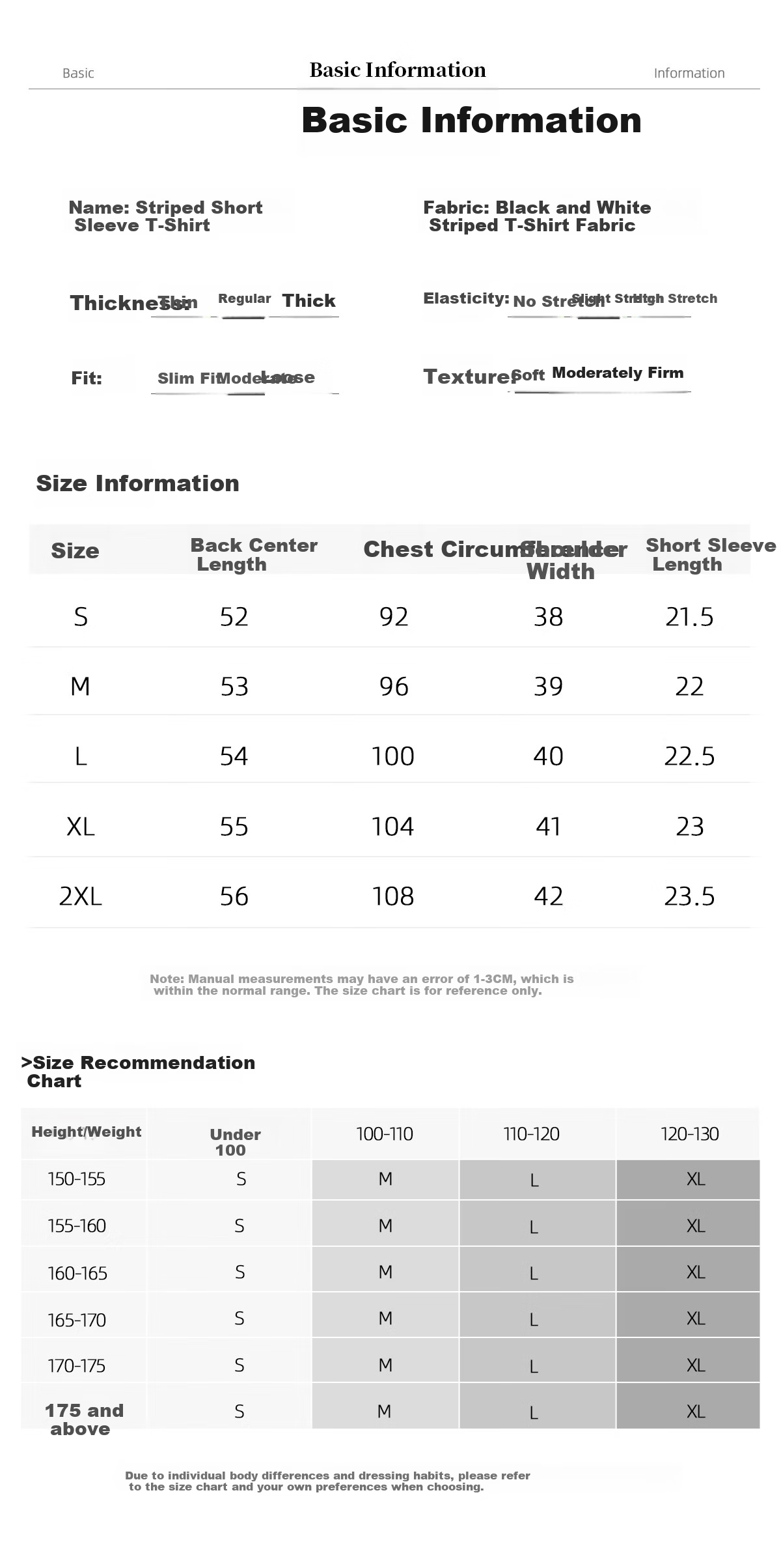 Chushen Summer Short-Sleeve T-Shirt for Women, Fashionable Versatile Round Neck Heart Logo Striped Pure Cotton Half-Sleeve Top S13KT1172 9