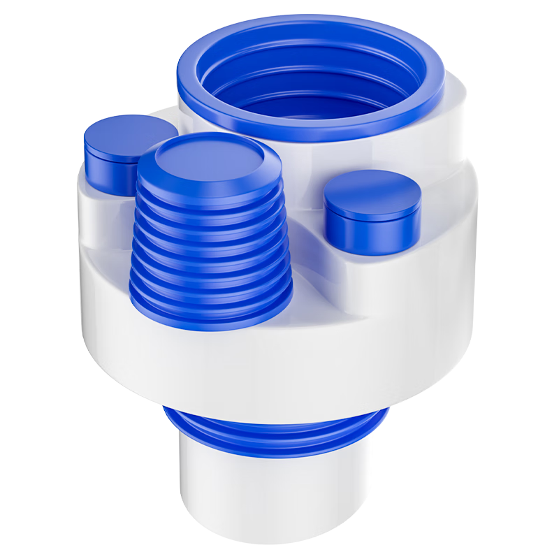 Muvi Kitchen Sink Drain Tee Pipe, Drainage Pipe Tee, Anti-Odor Device for Drainage, Water Purification Device, Water Seal, Multi-Functional Connector