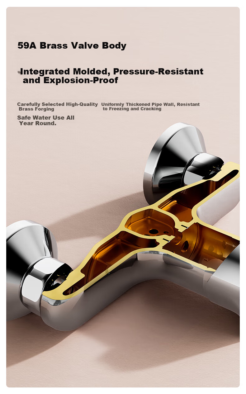 JOMOO Bright Silver Integrated Lifting Silicone Descaling Three-Function Split Shower Set Spray Gun Model 35324-592/1B-1 20