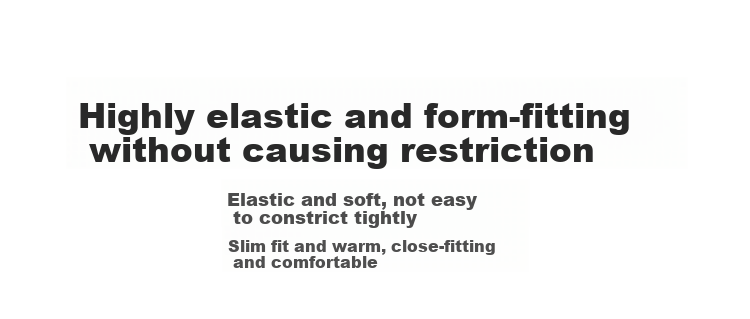 Langsha Thermal Cotton Wool Men's Thickened Fleece Lined Heated Base Layer Pants Winter Knee Support Patch Waist Thick Fleece Long Johns 11