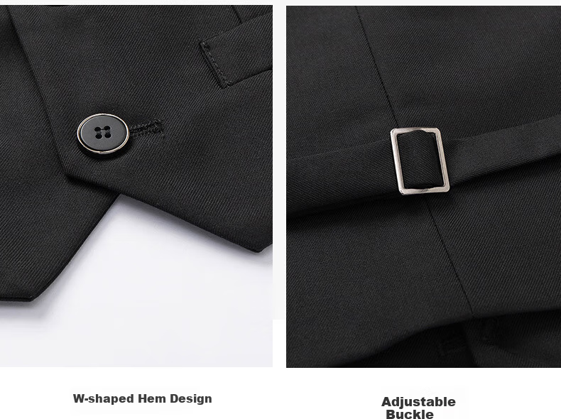Yinuofang Children's Suit Vest Performance Host Formal Wear Black: Single Vest 130CM 5