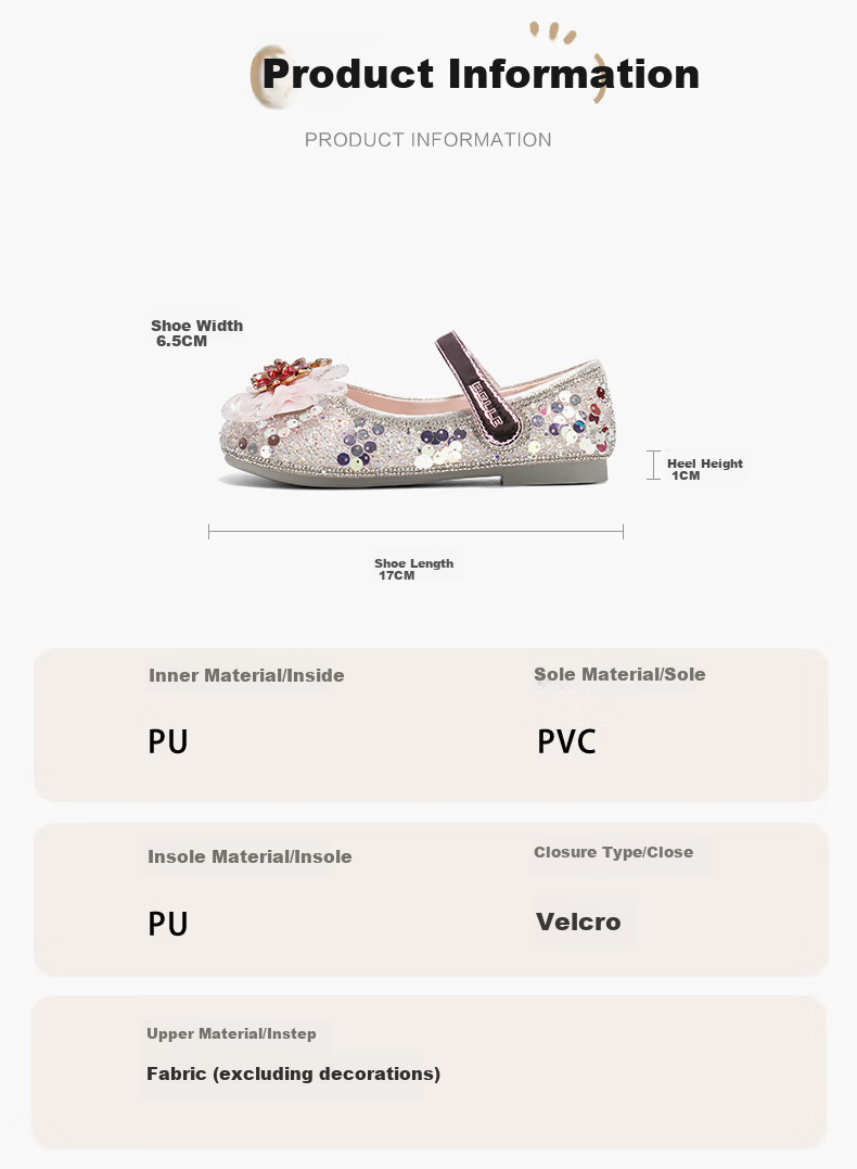 Belle Sequin Princess Shoes Kids 26 Spring New Mall Stage Fashion Shoes A7001A86 Pink Size 28 2
