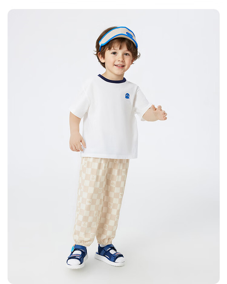 Balabala Kids Pants Boys Girls Summer Mosquito Repellent Casual Trousers Toddler Outdoor Pants [Mall Same Style] 15