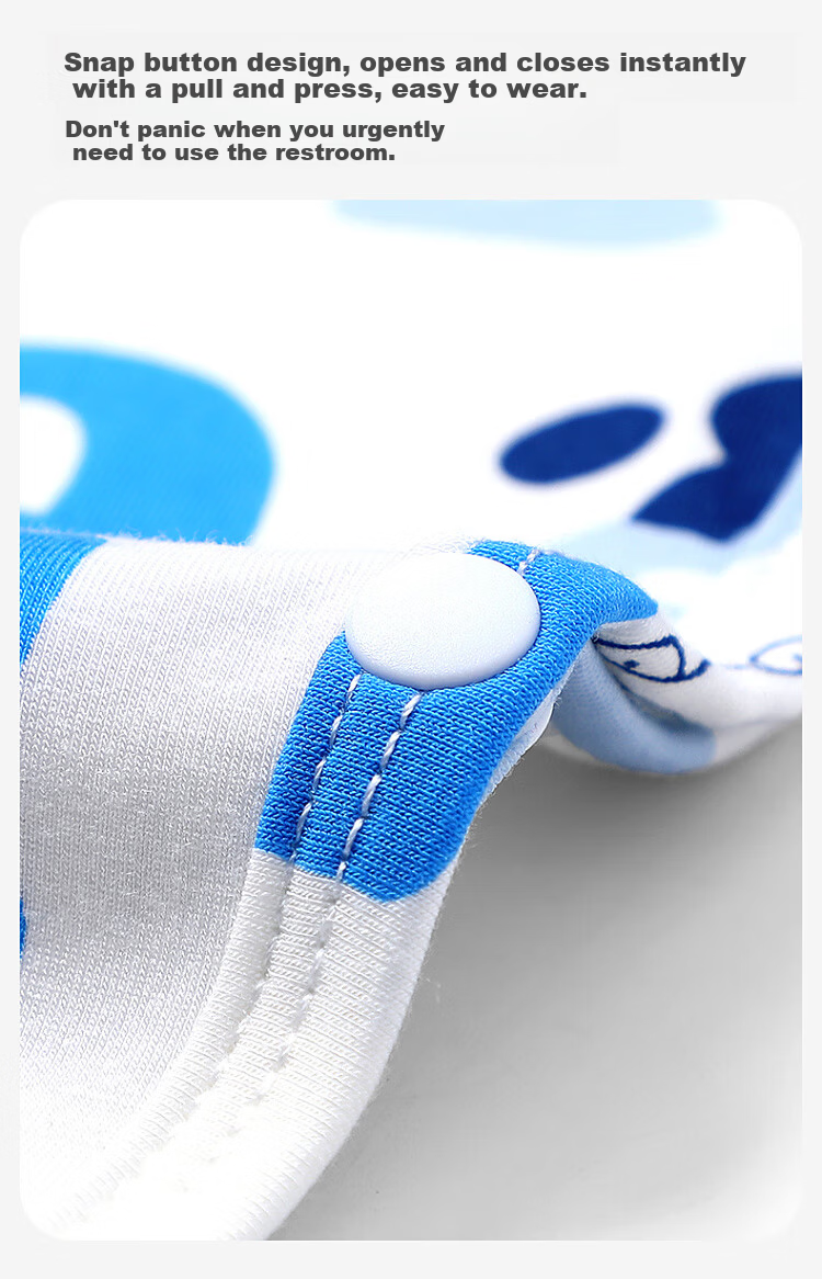 Jiusuiban Children's One-Piece Pajamas Boys Autumn Winter Class A Anti-Kick Split-Leg Sleeping Bag Comfortable Cotton Homewear for Toddlers and Kids 9