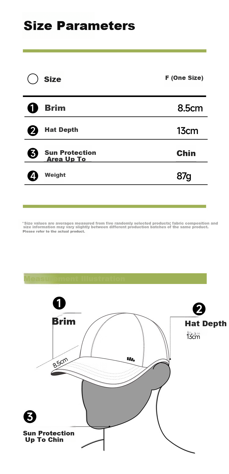 Beneunder Women's Lightweight Sun Protection Duckbill Cap Baseball Hat UV Protection Fashionable All-Face Sunshade Black 16