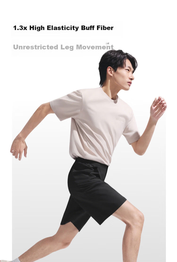 Beneunder Men's Quick-Dry Loose Fit Breathable Hiking Fitness Sports Outdoor Shorts CC927 Dusk Black L 11